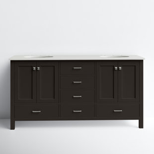 Wayfair | 72 Inch Brown Bathroom Vanities You'll Love in 2023